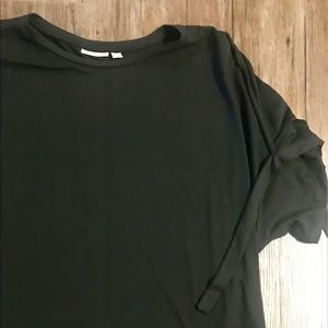 Halogen Top with Tie Sleeves